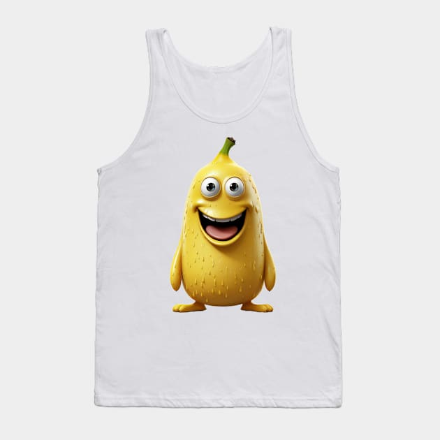 Awkward Banana Buddy Tank Top by Cuteopia Gallery